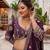 Designer Plus Size Wedding Lehenga Choli with Sequins & Zari Work | Sizes 34-50