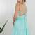 Sea green solid cotton tiered maxi dress for women