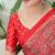 Rani pink designer party wear ready made saree