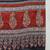 Red party wear ready to wear saree with blouse fabric