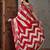 Red elegant ready made saree with matching blouse piece