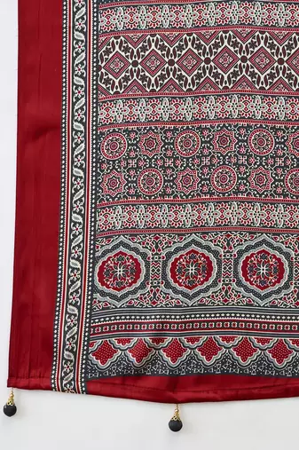 Black designer ready to drape saree for women