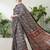 Red ethnic ready made saree with matching blouse