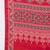 Red latest ready to wear saree with unstitched blouse