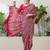 Pink bollywood style ready to drape saree for women