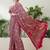 Pink bollywood style ready to drape saree for women