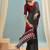Black casual ready to wear saree for daily wear