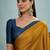 Yellow premium ethnic ready wear saree collection