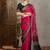 Red ethnic women's ready made saree collection