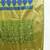 Blue elegant ready to drape saree with blouse material