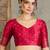 Black trendy pre stitched saree with unstitched blouse