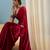 Red premium party wear ready pleated saree