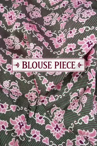 Wine ready to drape saree with unstitched designer blouse