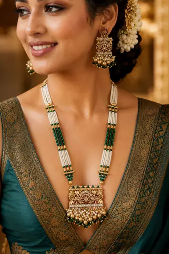 Muktadhara Heritage Temple Necklace
