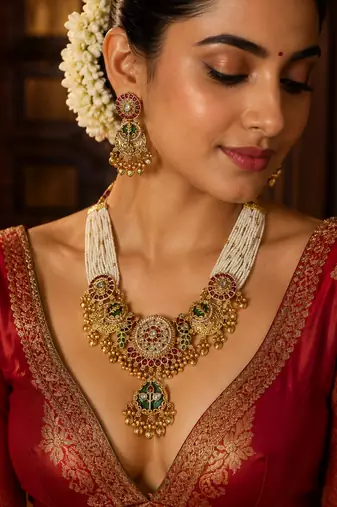 Padmakirti Imperial Temple Necklace