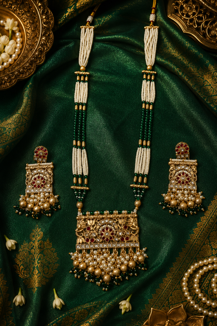 Muktadhara Heritage Temple Necklace