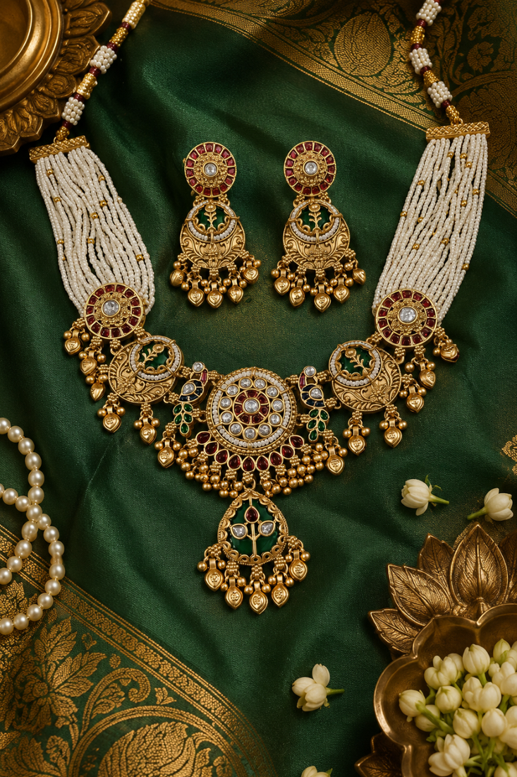 Padmakirti Imperial Temple Necklace