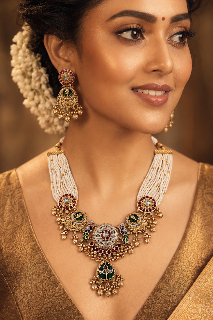 Padmakirti Imperial Temple Necklace