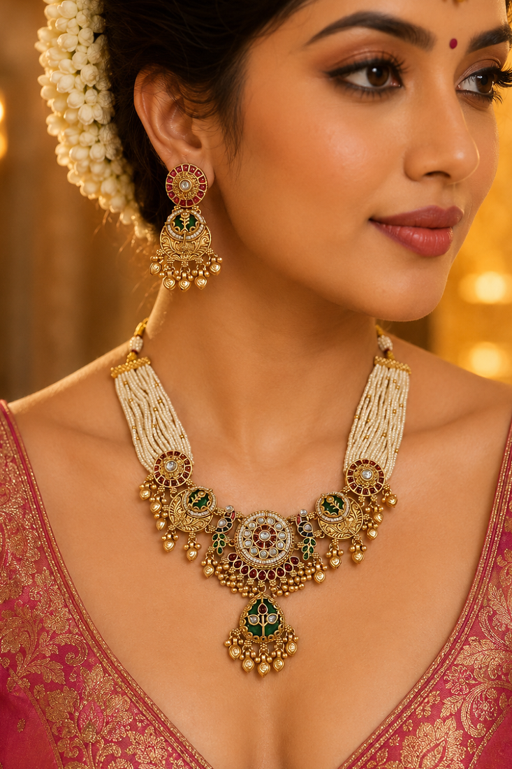 Padmakirti Imperial Temple Necklace