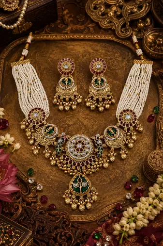 Padmakirti Imperial Temple Necklace