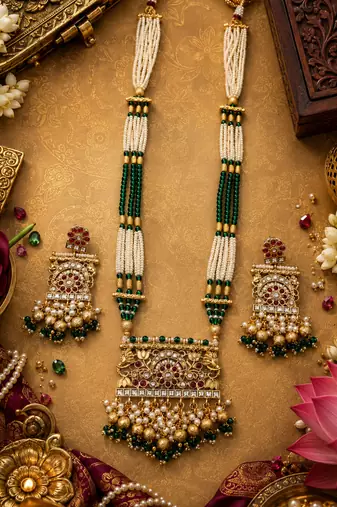 Muktadhara Heritage Temple Necklace