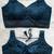 Navy blue silk blouse for women plain saree blouse