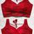 Red silk blouse for women zari saree blouse