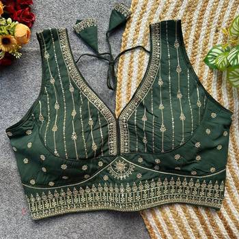 Gre silk blouse for women elegant saree blouse 1