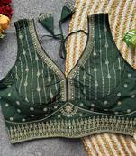 Gre silk blouse for women elegant saree blouse