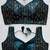 Navy blue silk blouse for women plain saree blouse