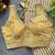 Gold silk blouse for women printed saree blouse
