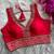 Red silk blouse for women fancy saree blouse