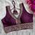 Purple silk blouse for women traditional saree blouse