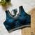 Navy blue silk blouse for women zari saree blouse