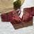 Maroon tissue blouse for women elegant saree blouse
