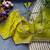 Lemon silk blouse for women stylish saree blouse