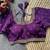 Purple silk blouse for women thread saree blouse