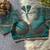 Teal silk blouse for women fancy saree blouse