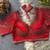 Red silk blouse for women thread saree blouse