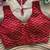 Red silk blouse for women embroidery saree blouse
