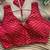Pink silk blouse for women sequence saree blouse