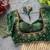 Green silk blouse for women zari saree blouse