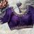 Purple silk blouse for women festive saree blouse