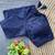 Navy blue georgette blouse for women thread saree blouse