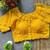 Yellow cotton blouse for women elegant saree blouse