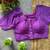Purple cotton blouse for women embroidery saree blouse