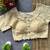 Beige cotton blouse for women sequence saree blouse