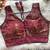 Maroon silk blouse for women designer saree blouse
