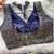 Navy blue silk blouse for women embroidery saree blouse