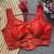 Red jacquard blouse for women embroidery saree blouse
